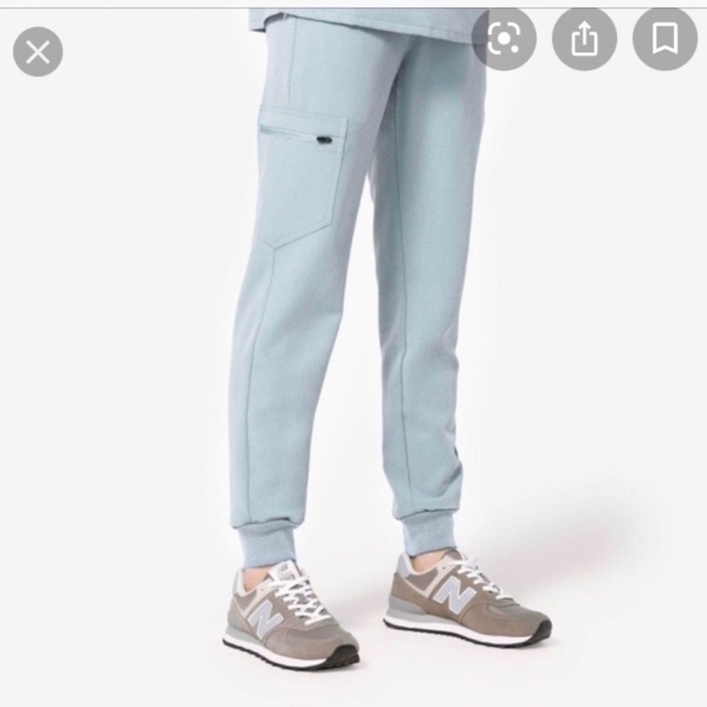FIGS DUSTY BLUE